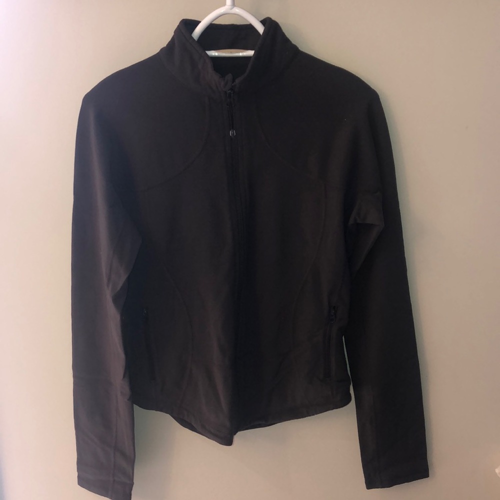 Brown Lululemon Zip Up